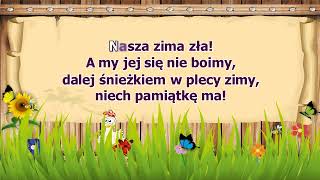 Hu hu ha nasza zima zła  karaoke [upl. by Cyrus]