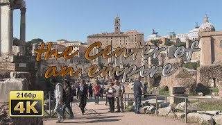 Rome Palatine and Roman Forum  Italy 4K Travel Channel [upl. by Azial]