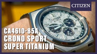 Unboxing The Citizen Crono Sport CA461085A [upl. by Jehial]