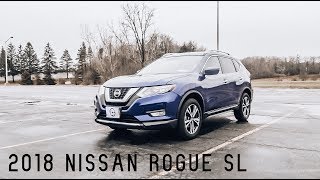 2018 Nissan Rogue SL Road Test amp Review [upl. by Harrell]