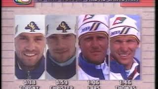 SkidVM 1993  Falun  15 km jaktstart herrar F [upl. by Ardnuasak837]