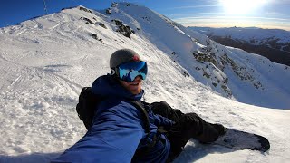 First Double Black Since Knee Injury 4K Whistler Snowboarding [upl. by Bunde]