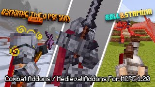 Best Medieval Combat  Medieval Survival Addons For MCPE 120 [upl. by Nima]