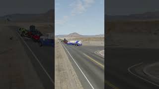 Unfortunate Crazy Car Crash Sim Video 3 shorts beamngdrive [upl. by Dougie208]