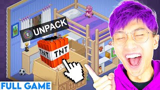 LANKYBOX Playing UNPACKING FULL GAME PLAY [upl. by Akemad146]