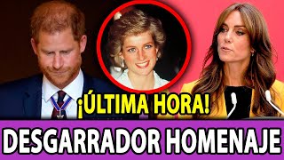 👑 Kate Middleton Emociona a los Príncipes Harry y Guillermo con Homenaje a Lady Diana [upl. by Anal]