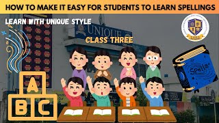 Class Three How to pronounce difficult words Helping video [upl. by Ardiek]