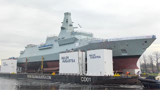 First Type 26 frigate launched [upl. by Aveline39]