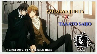 Why r u g3h🤨 Azumaya Junta x Takato Saijo AMV [upl. by Akayas]