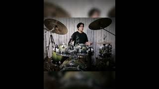 Double Paradiddle Groove drums drumperformance drummer drumshow drumming drumlessons [upl. by Ellicul]