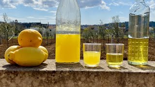 How to make LIMONCELLO italian recipe 🍋 Original recipe  Alternative recipe using Vodka [upl. by Ettari727]