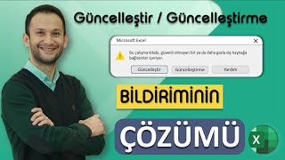 MS Excel GüncelleştirGüncelleştirme Bildiriminin Çözümü [upl. by Corson]