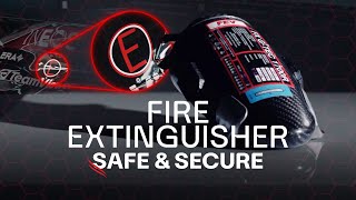 How F1 Cars Extinguish Fires  Safe amp Secure x Crowdstrike [upl. by Ahserak]