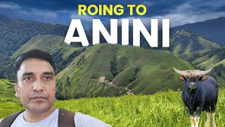 Journey from Roing to Anini  Mayodia Pass Hunli and Italin Arunachal  Mithun Animal story [upl. by Yoo]