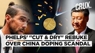 quotPeople Just Getting Awayquot Phelps Slams WADA In Chinese Doping Scandal Testimony  Paris Olympics [upl. by Crescint]