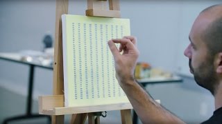 How to paint like Agnes Martin – with Corey DAugustine  IN THE STUDIO [upl. by Inna]