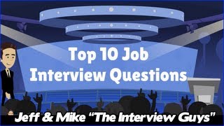 Top 10 Job Interview Questions and Answers [upl. by Macguiness261]