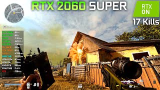 Warzone RTX On  RTX 2060 Super  Ryzen 5 3600  Ultra Settings 1080p [upl. by Berny783]