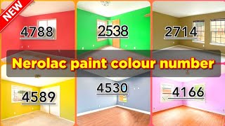 Nerolac Paints Colour Nambar Nerolac Colour Code For Living Room Colour [upl. by Lezah]