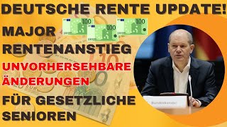 Deutsche Rentenversicherung ändert die Zahlungstermine und Beträge für die gesetzlichen Renten [upl. by Llenreb]