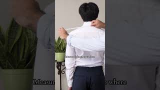 How to Measure Sleeve Length for PerfectFitting Dress Shirts  Mens Shirt Sizing Guide [upl. by Ttevi]