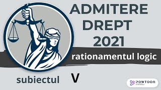 Admitere Facultatea de Drept UBB 2021 rationament logic exercitiul 5 [upl. by Yahsat]