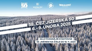 Registrace na 58 ČEZ Jizerskou 50 spuštěny [upl. by Bay862]