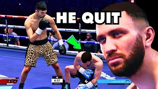 I Made Lomachenko User Quit with Naseem Hamed Son Undisputed Boxing Game [upl. by Platt37]