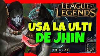 Cómo USAR la ULTI de JHIN en League of Legends ✅ Tutorial  Cómo USAR la Definitiva de JHIN en LOL [upl. by Braasch259]