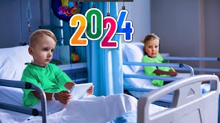 🚑 Toată familia la URGENȚĂ 🤒 IONUȚ e transferat la alt SPITAL de REVELION 2024 🎉 [upl. by Auhsot]