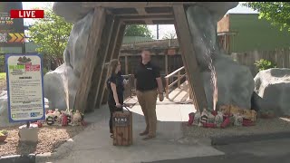 Adventureland kicks off 50th season with new Underground ride [upl. by Lubbock382]