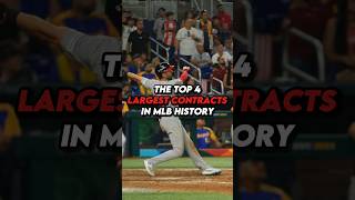 Largest Contracts in MLB History shorts fyp baseball mlb edit top trending fy viralvideo [upl. by Nerok191]