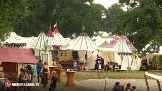 Fantastica Festival Mittelaltermarkt auf dem Rittergut in Brokeloh [upl. by Kaufmann377]