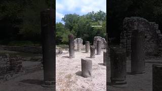 Butrint Archaeological Park Albania Mini tour of historical ruins [upl. by Ahsirtal127]