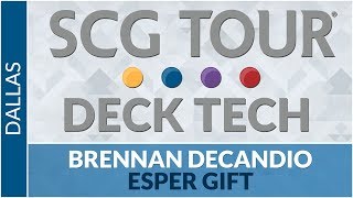 SCGDFW Deck Tech Esper Gift with Brennan DeCandio Standard [upl. by Inilahs]