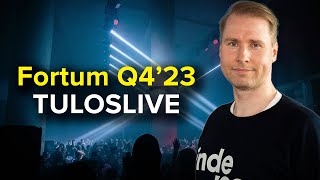 Fortum Q423 tuloslive ke 72 klo 855 [upl. by Iral]