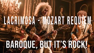 Lacrimosa Mozart requiem  Baroque but its Rock [upl. by Langston]