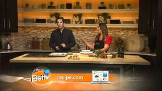 Recipecoms Colombe Jacobsen makes Goat Cheese Crustini on Better TV [upl. by Hallerson]