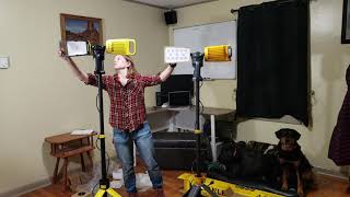 Stanley vs Lutec 6290XL 7000 Lumen LED Work Light Review [upl. by Anirehc]