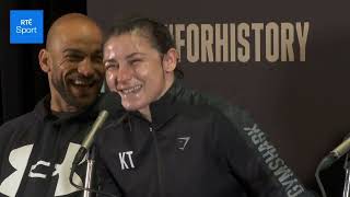 Best night of my career  Katie Taylor on win over Serrano and potential Croke Park rematch [upl. by Weidman]