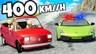 ❄️NAJCIĘŻSZY ZJAZD SAMOCHODEM Z GÓRY PUŁAPKI  BeamNG DrIve [upl. by Cates]