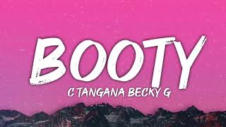 c tangana Becky g booty letra lyrics [upl. by Kari]