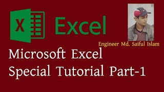 Microsoft Excel Bangla tutorial Part1 [upl. by Lilly]