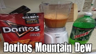 Will It Soda  Doritos Mountain Dew Dewitos [upl. by Remde]