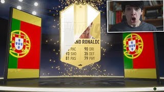 TROVO ANCORA CR7 LEA MI FA IL REGALO DI COMPLEANNO FIFA 19 [upl. by Annoeik]