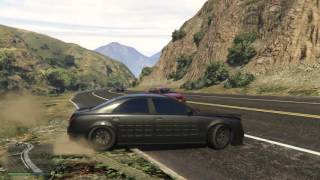 GTA 5 ONLINE Enus Cognoscenti 55 Armored Test [upl. by Gerri]