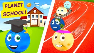 Planet School with Neptune  Learn All about our Solar System  Planets [upl. by Jem]