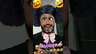 🧸🔥🎃JA TERRIBLE LOQUITA🤪🎃🤣viralvideo filtro musica humor funny comedia [upl. by Kelcy366]