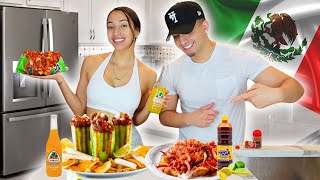 MAKING MEXICAN SNACKS WHILE ONLY SPEAKING SPANISH [upl. by Nim]