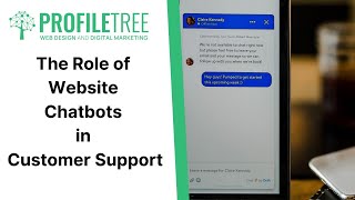 The Role of Website Chatbots in Customer Support  Chatbots  Customer Service  Online Management [upl. by Mochun]